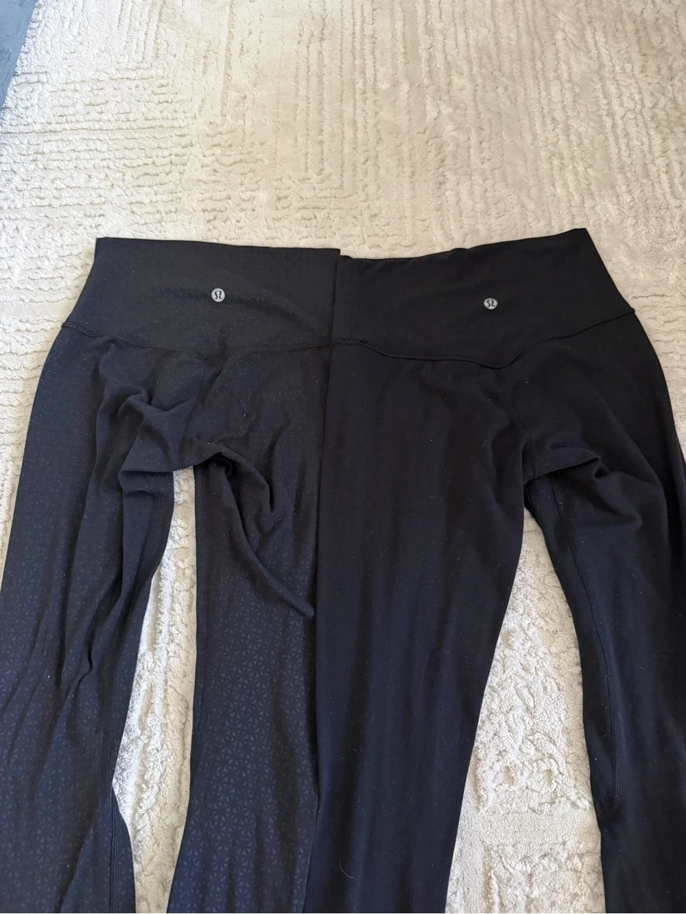 Lot of 2 Lululemon High-Waist Black Women's Leggings